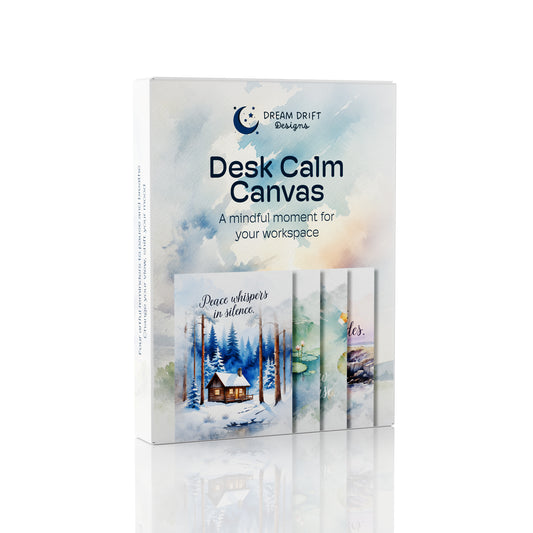 Desk Calm Canvas