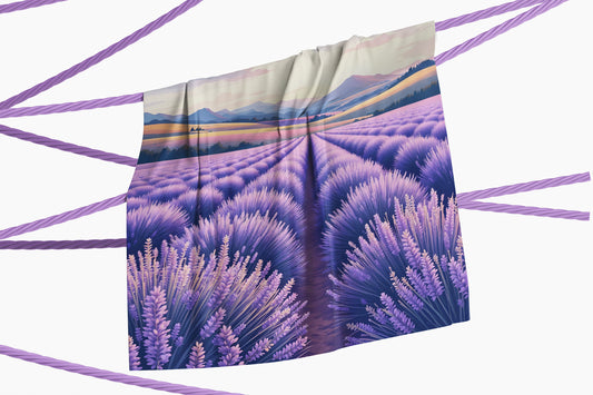 Lavender Fields Scarf
