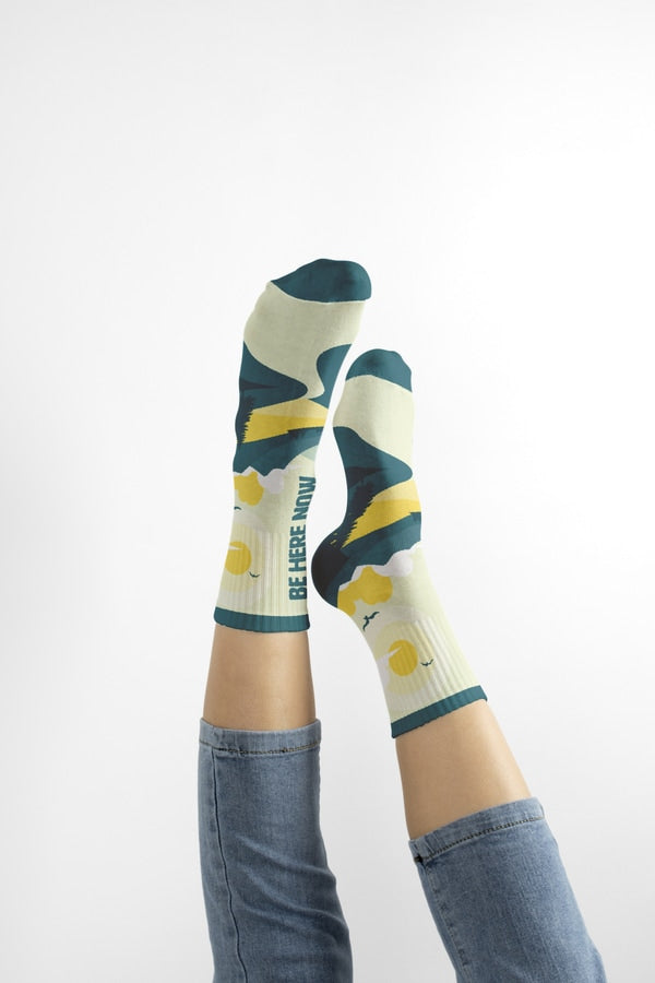 Be Here Now Socks