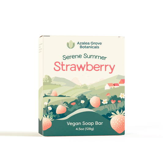 Serene Summer Strawberry Soap Bar