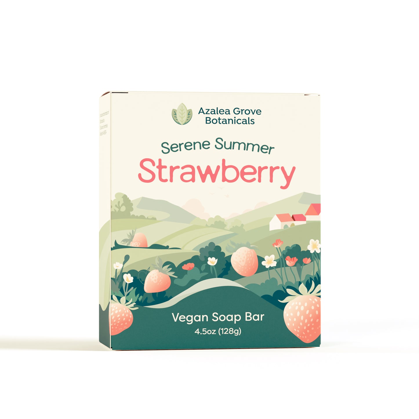 Serene Summer Strawberry Soap Bar