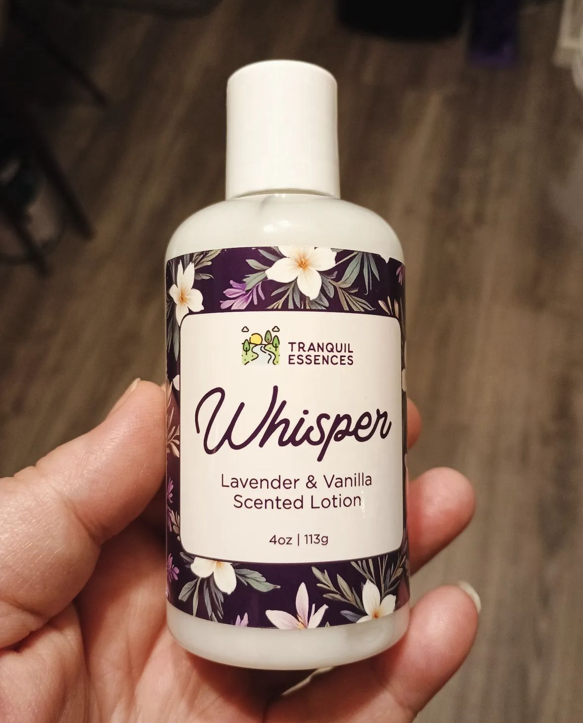 Whisper - Lavender & Vanilla Scented Lotion