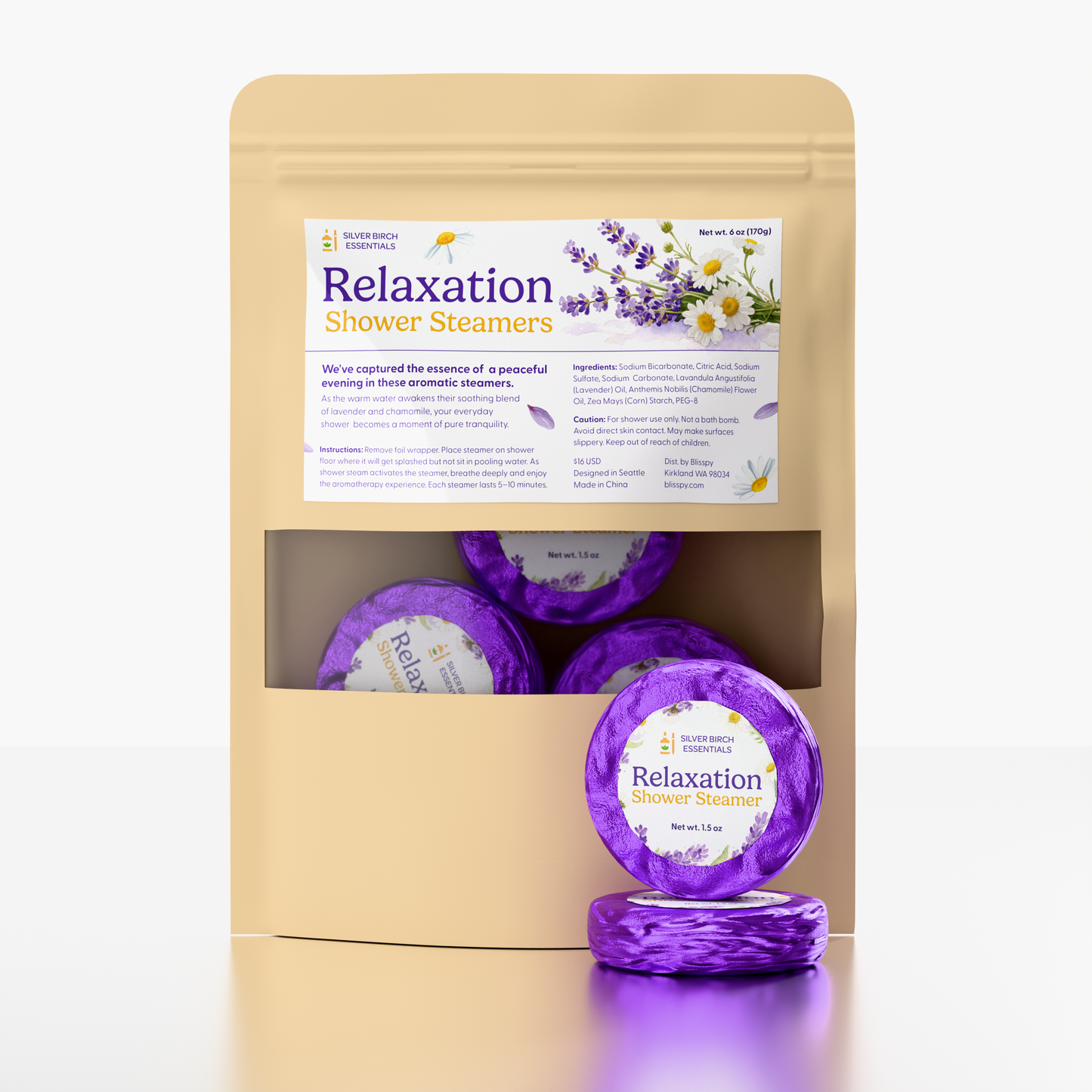 Relaxation Shower Steamers